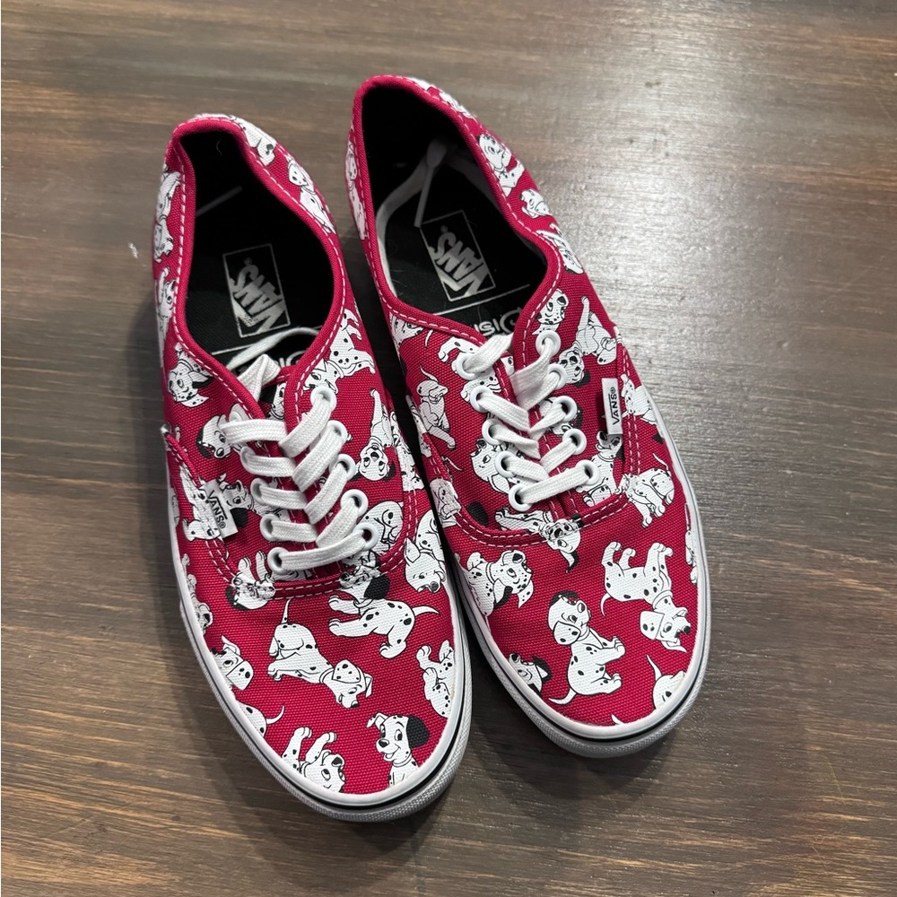 Vans Adult Red Dalmatian Sneakers